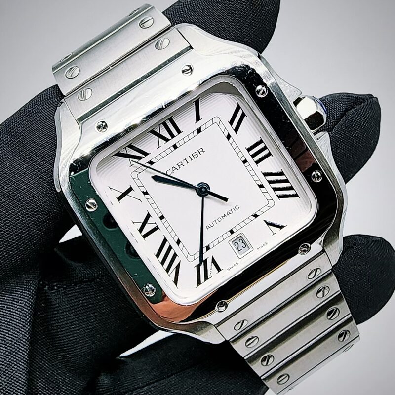Cartier Santos - White Dial - Image 2