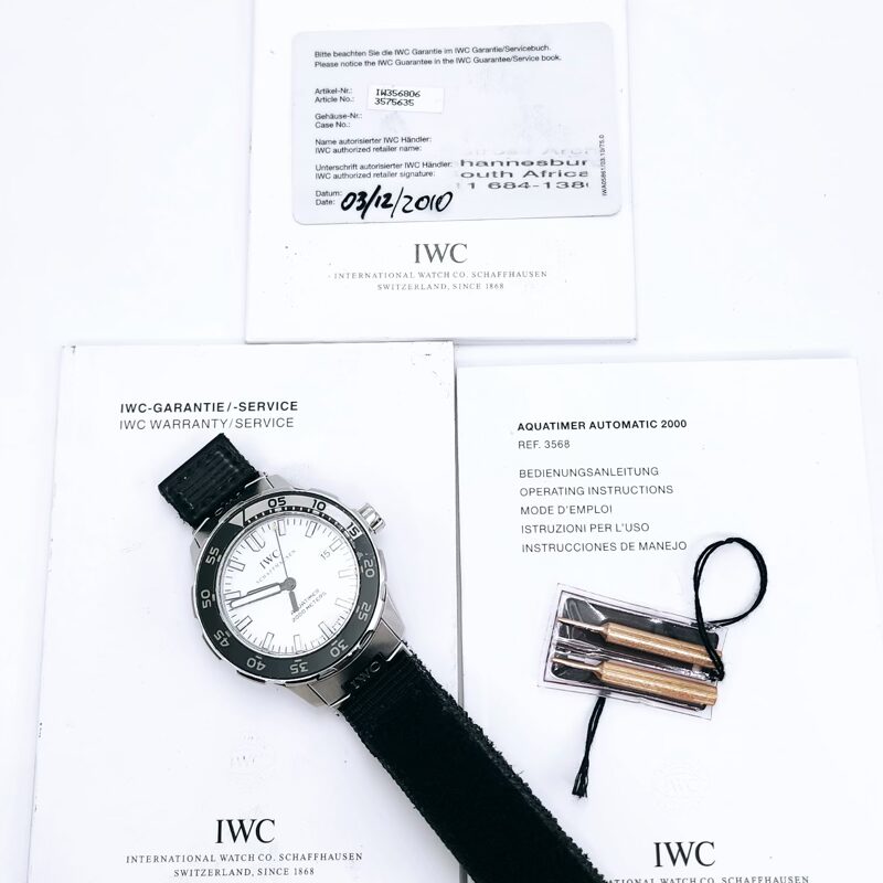 2010 IWC Aquatimer - Image 11